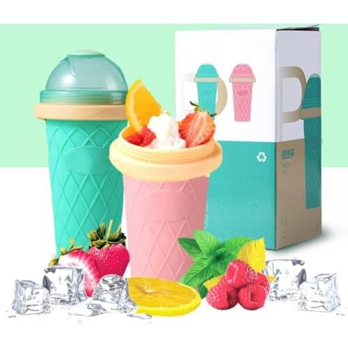 1 piece) Silicone Smoothie Cup Quick Freezing Cup