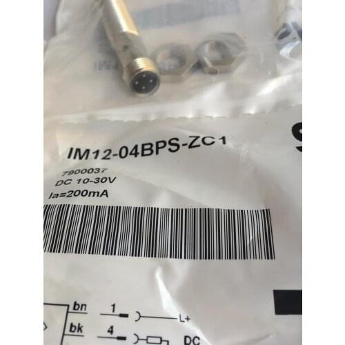 100% New original Sick proximity switch IM12-04BPS-ZC1 item number 7900037