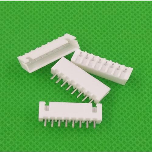 1000pcs male material XH2.54 8pin 2.54mm 8pins Connector Leads pin Header XH-A XH-8A Free shipping
