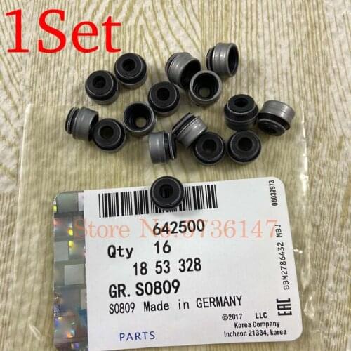 16PCS/Set Engine Valve Stem Oil Seal For Opel Astra OEM# 642500
