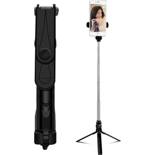 4 In 1 Wireless Bluetooth Selfie Stick with Remote Control for iPhone Samsung Huawei