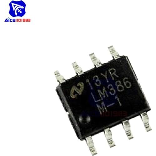 Diymore 10PCS/Lot IC Chips LM386 Amplifier Power IC SOP-8 Original Integrate Circuits