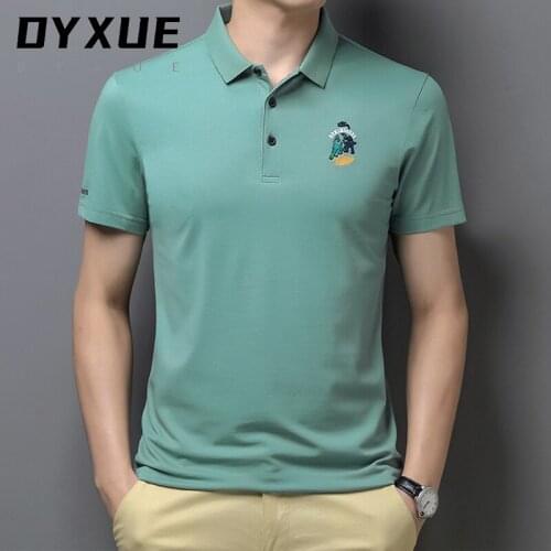 DYXUE Mens Summer Polos