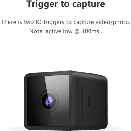 Firefly Micro Cam 2 160 Degree 2.5K HD Recording FPV Action Camera Built-in Battery Low Latency for RC Drone Car Airplane