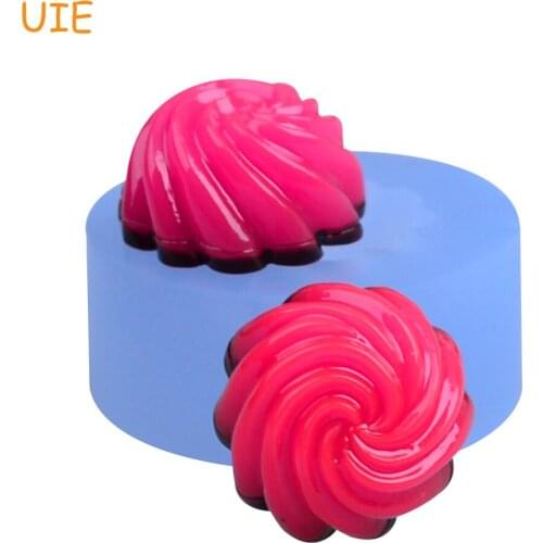 GYL081U 17.5mm Pudding Jello Mold - Dessert, Cupcake Topper, Fondant, Resin, Chocolate, Gum Paste, Candy, Cookie Biscuit, Candle