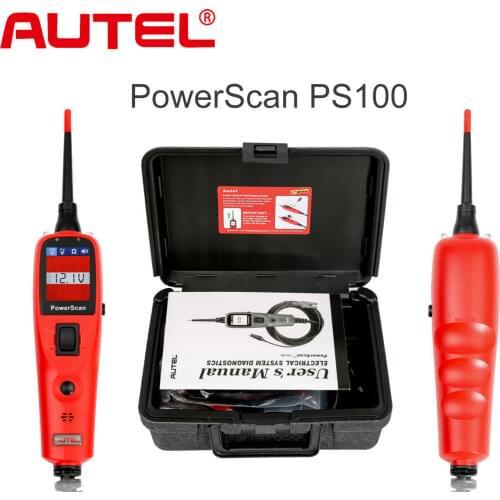 Autel Diagnosis Tool, PowerScan PS100 Electrical System Diagnosis Tool Electrical Testers & Test Leads Car Repair Tools