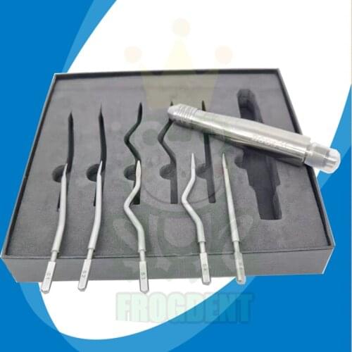 Dental extraction instruments turbine pneumatic pneumatic pneumatic dental elevator for minimally invasive tooth extraction