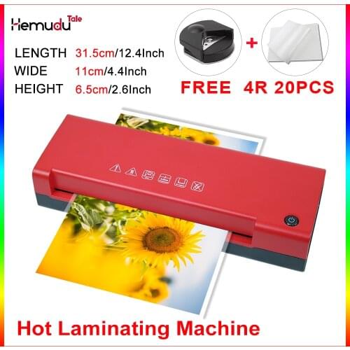 A4 Laminator,Laminating Machine For Document, Photo,Film Roll ,Use For Office/School/Home