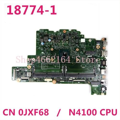 CN 0JXF68 Motherboard FOR Dell Wyse 5470 P/N jxf68 Rowdies - Gemini Lake 18774-1 Celeron n4100 CPU Tested OK