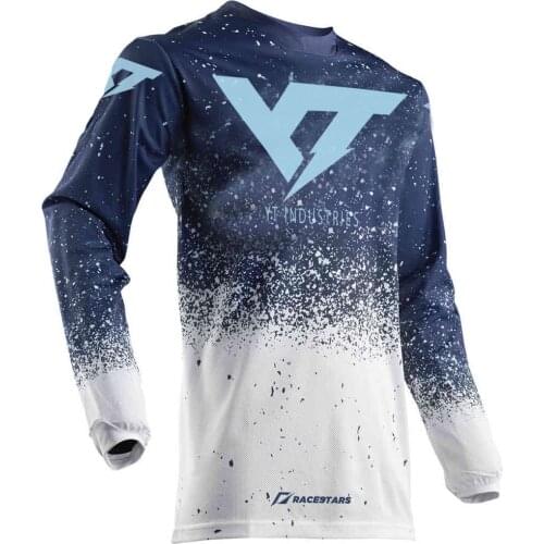 YT 2021 Motocross Jersey Downhill Jersey Mountain Bike DH Enduro MTB Shirt Cycling Maillot Ciclismo Hombre Quick Drying Jersey