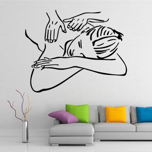 Lovely Massage Wall Art Sticker Modern Wall Decals Quotes Vinyls Stickers For Living Room Company School Office Decoration