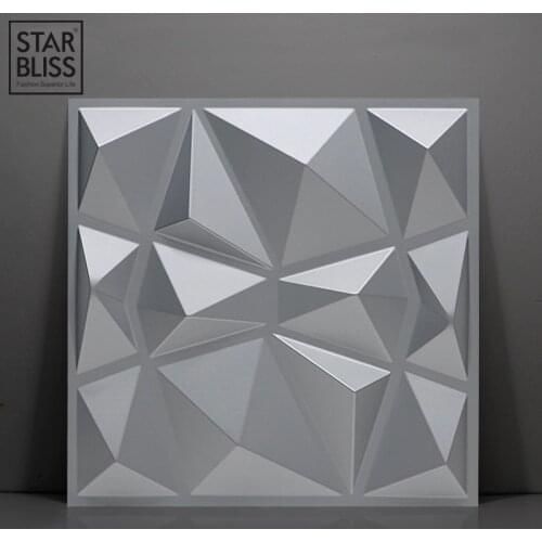30x30cm 3D tile panel mold plaster wall 3D wall stickers living room 3D wallpaper mural bathroom kitchen accessories outdoor
