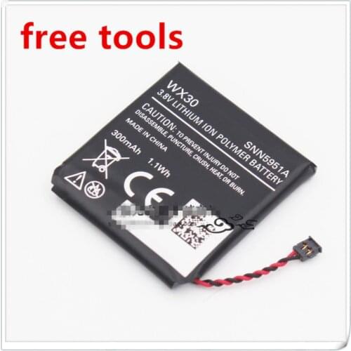 NEW WX30 300mAh SNN5951A Replacement Battery For Motorola Moto 360 1st-Gen 2014 Smart Watch Phone Battery~In Stock