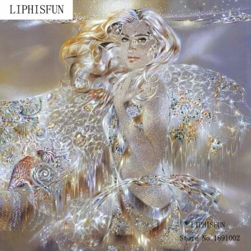 Resin Fairy Diy Diamond Embroidery Cross Stitch Diamond Painting Diamond Kits Picture Rhinestones Home Decor