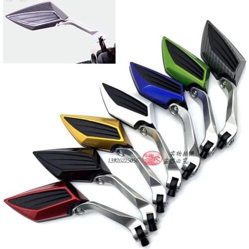 Universal scooter mirrors motorcycle accessories for benelli vespa yamaha vespa piaggio motorbike parts moto rearview mirror