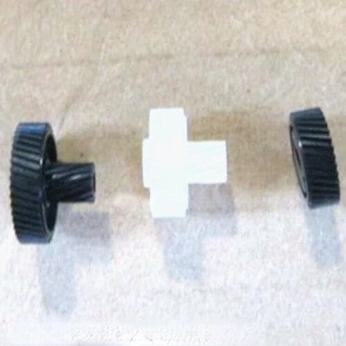 Paper feeding gear set of 3 two black and one white For Epson M-T153 t153 153 print head