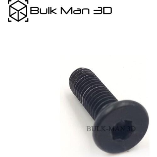 20pcs/pack CNC 3D Pinter Parts Black M5 Low Profile Screws M5*25/30/35/40/45/50mm for V-slot/T-slot accessories