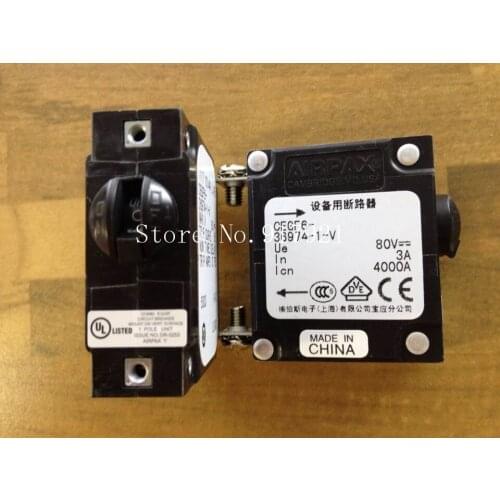 [ZOB] The United States AIRPAX CEGF6-36974-1-V equipment Ebers breaker 80V 1P3A GENUINE NEW --12pcs/lot