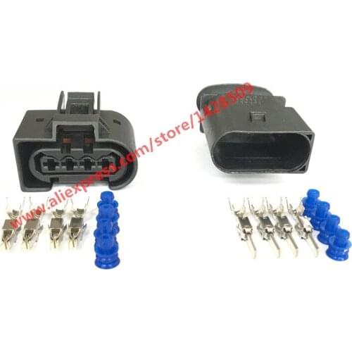 10 Sets KOSTAL 4 Pin 9441491/2E0 905 KT 699296/A699297 Female Male Automotive Plug Auto Connector For BMW MIN Smart Benz