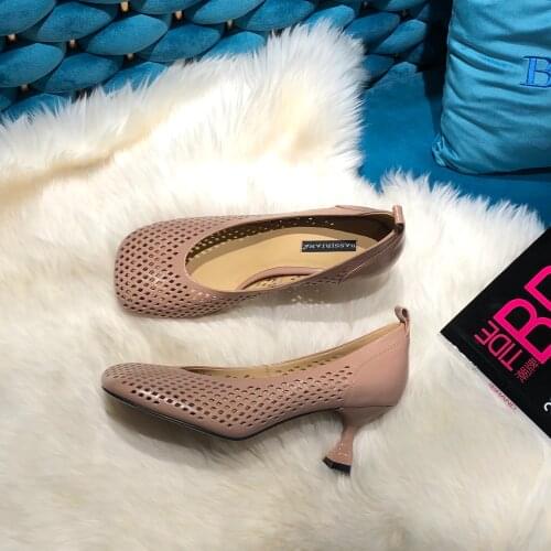 Женские туфли с ремешком BASSIRIANA China At AliExpress