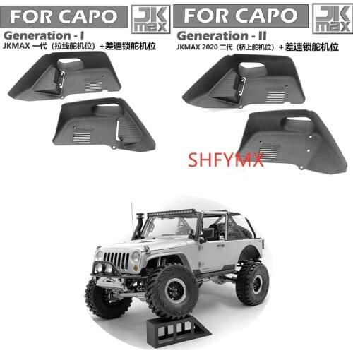 2PCS Mudguards For CAPO JKMAX Mud Flaps Splash Guards Fender Car Mudflaps JK MAX Front Wheels