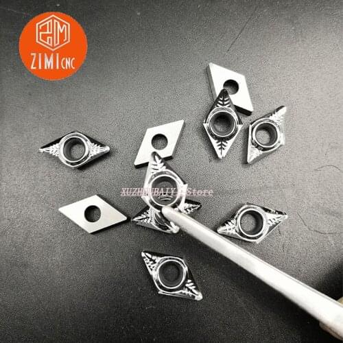 DCGT11T302/04/08 DCGT070202/04/08-AK H01 aluminum turning blade diamond-shaped boring CNC blade outer circle turning alloy blade
