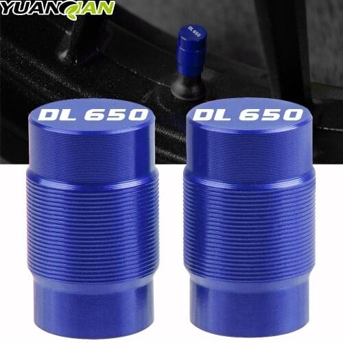 For Suzuki DL650 V-Strom Vstrom 650 2012-2019 2013 Motorcycle CNC Aluminum Accessorie Wheel Tire Valve Stem Caps Airtight Covers