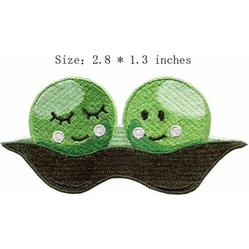 Two green spirit 2.8"wide embroidery patch for punisher/gifts for kids/scrapbooking accessories