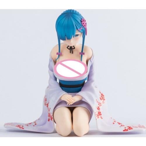 13cm Japan Anime Re: Life a Different World from Zero REM Remu PVC Action Figure Toy Game Statue Collectible Model Doll Gift