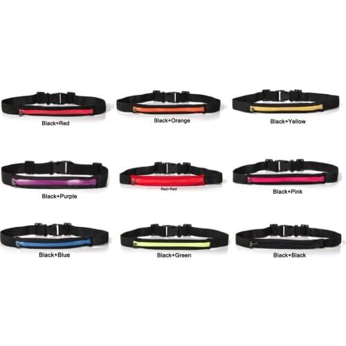 9 Pcs One Pouch Men Women Stretch Outdoor Jogging Sports Riding Golf Running Waist Bag Multifunction Pockets Waterproof Phone