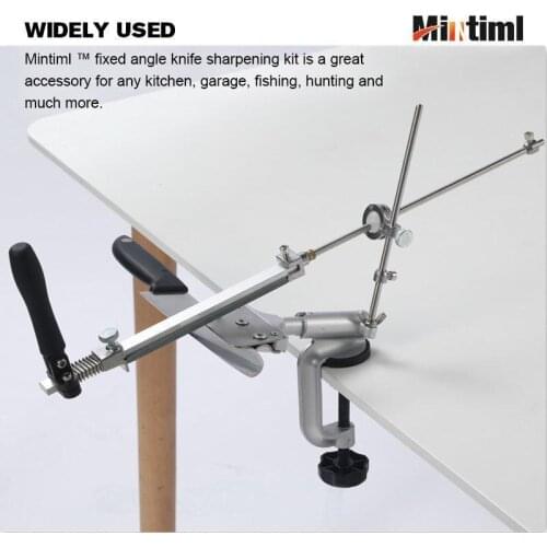 Mintiml ™ Fixed Angle Knife Sharpening System Kit Adjustable High Quality Grindstone Whetstone Kitchen Tool Dropshipping