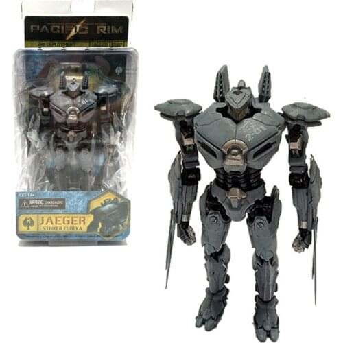 In Stock Pacific Rim Action Figures Jaeger Striker Eureka Mecha Robot 18Cm Pvc Model Collection Toys for Boys 31962