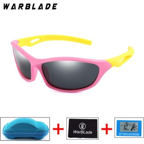 WarBlade Kids TAC Polarized Goggles Baby Children Sunglasses UV400 Unbreakable Sun glasses Boys Girls Sport Cute Cool Okulary