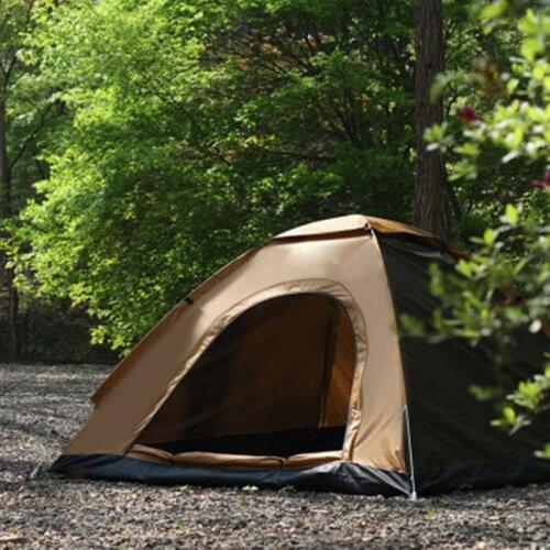 Fully Automatic Pop It Quick Opening Outdoor Camping Tent 1-2 Person Home Beach Tent Portable Teepee Campana Picnic Wigwam
