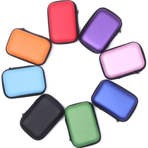 Portable Cable Organizer Earbuds Memory Card Case Storage Box Earphone Bag Coin Purse Carry Pouch