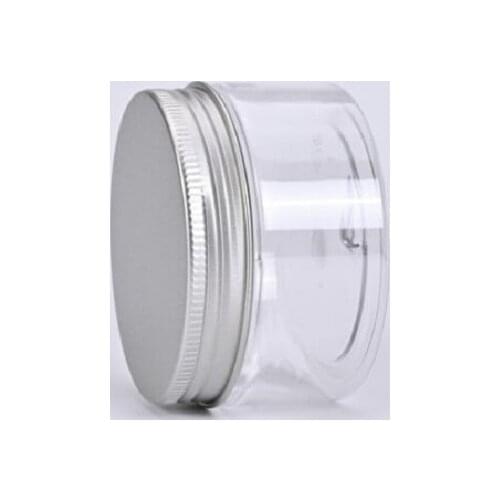 5Pcs 30ml 40ml 50ml Empty Plastic Clear Cosmetic Jars Makeup Container Clear Jar Face Cream Pot Container