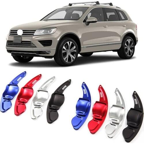 Savanini Alloy Add-On Steering Wheel DSG Paddle Shifters Extension For VolksWagen Touareg 2011-2017