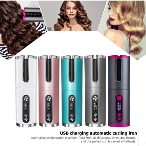 Hair Curling Iron Automatic Rotating Hair Curler Wave Air Curler Hair Crimper Blower Hair Curler Styling Tool Accessories