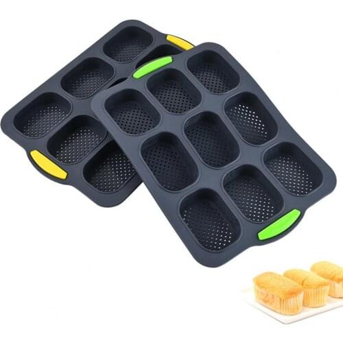 9 Cavities Cake Mold Non-stick Silicone Mold Silicone Cake Mold Baking Fondant DIY Dessert Chocolate Baking Mold Cake Mould