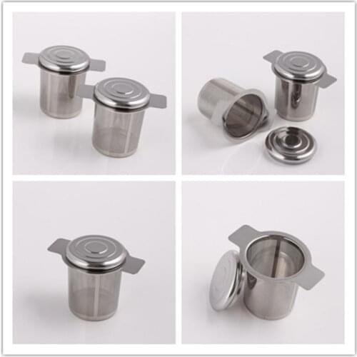 Tea Mesh Infuser Reusable Tea Strainer Teapot Stainless Steel Loose Tea Leaf Spice Filter Kitchen Accessories Tea Infuser TSLM1