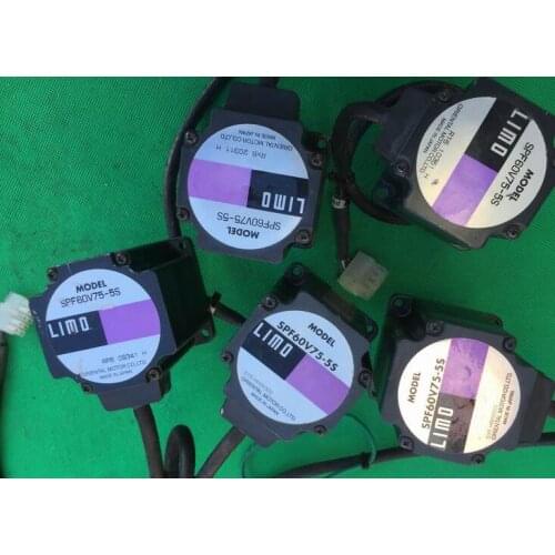 SPF60V75-5S stepper motor , used one, 85% appearance new , good working , free shipping