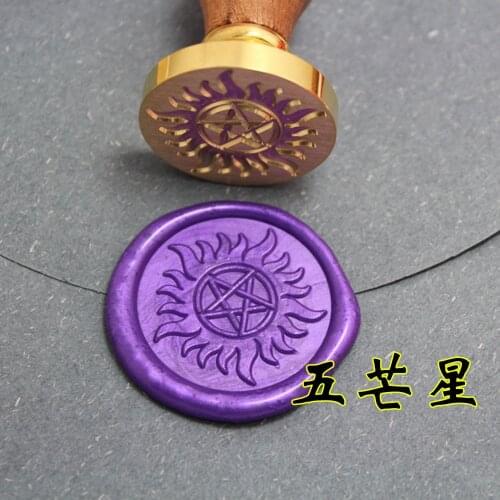 Hot supernatural wax seal Metal head without handle,DIY Scrapbooking wax stamp copper head,Vintage Gift high quality 30mm dia