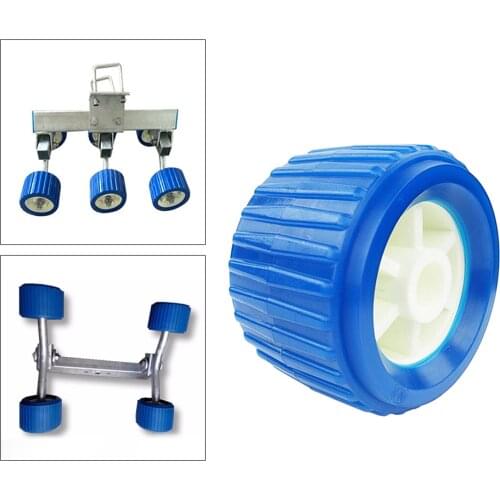 Heavy-Duty Trailer Roller Marine Inflatable Ribbed Wobble Roller Accessories