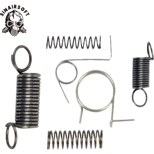 Tactics AEG Steel Ver.2 Gearbox Spring Set Include Switch Tappet Plate Anti Reversal Latch Cutoff Lever Safety Cover Spring