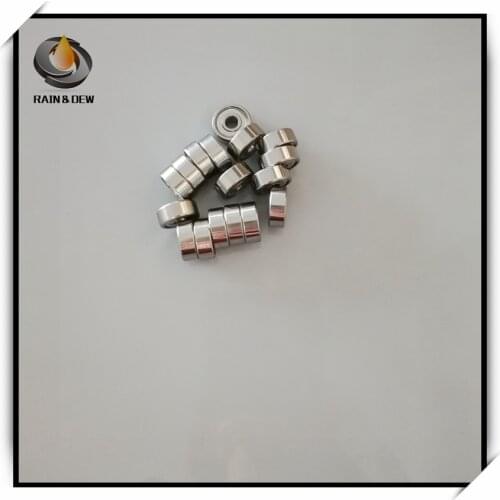 High quality 10Pcs S 694 ZZ 4X11X4 mm stainless steel ball bearing ABEC-9