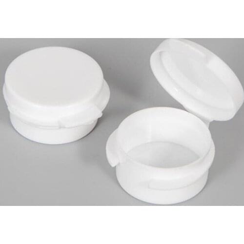 1000pcs 5g Empty White clear Plastic PP Cosmetic Jars Skin care Containers Lotion Bottle Face Soft Cream Sample Pot Gel Box