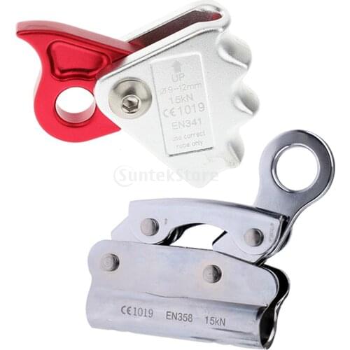 2PCS Mountaineering Tree Arborist Rock Climbing Rope Grab Protecta Gear Outdoor Sports Hardware
