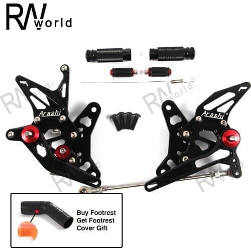 2016-2021 SV650 Motorcycle CNC Adjustable Rearsets Footrest FootPeg For SUZUKI SV650S SV650X SV 650 650S 650X 2017 2018 2019 20