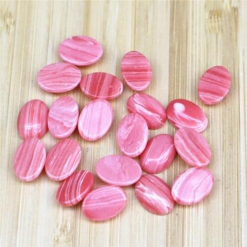30PCS 10x14MMOpal/Quartz/Rhodonite/Tigereye/Sodalite/Lapis/Stone/Sandstone/Aventurine/Carnelian Stone Oval Cabochon CAB GEM