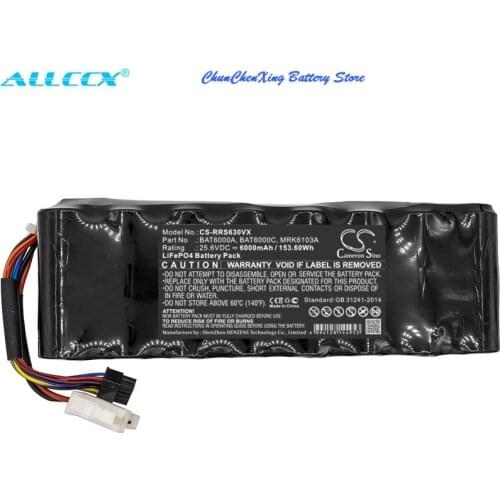 Cameron Sino 6000mAh Battery for Cub Cadet Lawn Keeper 3000,XR3 3000,XR3 4000,XR3 5000,For Cub Cudet L.K18,L.K3000, LK18, LK3000